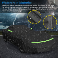 Load image into Gallery viewer, for C3 Corvette Car Cover Waterproof, Sun Heat Protection Outdoor Full Car Covers with Driver Side Zipper Windproof Heavy Duty All Weather Fit for C3 1968-1982 Chevy Corvette,Not for Rear Wing