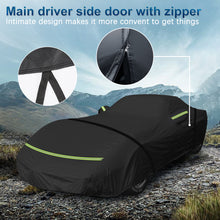 Load image into Gallery viewer, for C3 Corvette Car Cover Waterproof, Sun Heat Protection Outdoor Full Car Covers with Driver Side Zipper Windproof Heavy Duty All Weather Fit for C3 1968-1982 Chevy Corvette,Not for Rear Wing