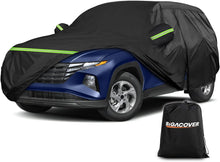 Load image into Gallery viewer, for Hyundai Tucson Car Cover Waterproof All Weather,Sun Heat Protection Outdoor Full Car Covers with Driver Side Zipper Windproof Heavy Duty Protection Fit for 2020-2023 Hyundai Tucson