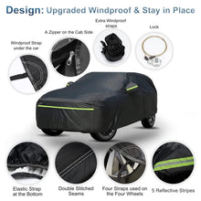 Load image into Gallery viewer, Custom Fit for Tesla Model Y Car Cover - Waterproof, All Weather, Heavy Duty Protection, Hail & Windproof, Long Lifetime, with Charge Port Opening and Side Zipper - Fits for Model Y 2020-2023