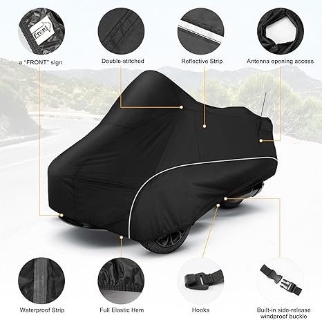 Can-Am Spyder F3 Waterproof Full Cover (300D Oxford)