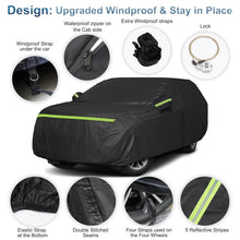 Load image into Gallery viewer, Custom Fit for Tesla Model Y Car Cover - Waterproof, All Weather, Heavy Duty Protection, Hail & Windproof, Long Lifetime, with Charge Port Opening and Side Zipper - Fits for Model Y 2020-2023