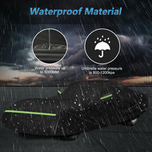 Load image into Gallery viewer, for C6 Corvette Full Car Cover Waterproof, Outdoor Car Covers Windproof Heavy Duty All Weather Waterproof Protection Universal Custom Compatible with C6 2005-2013 Chevy Corvette(Black)