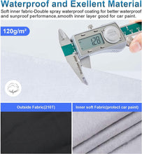 Load image into Gallery viewer, Custom Fit for Tesla Model Y Car Cover - Waterproof, All Weather, Heavy Duty Protection, Hail & Windproof, Long Lifetime, with Charge Port Opening and Side Zipper - Fits for Model Y 2020-2023