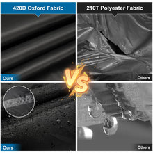 Load image into Gallery viewer, for C6 Corvette Full Car Cover Waterproof, Outdoor Car Covers Windproof Heavy Duty All Weather Waterproof Protection Universal Custom Compatible with C6 2005-2013 Chevy Corvette(Black)