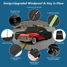Load image into Gallery viewer, for Mazda Miata MX-5 Full Car Cover Waterproof All Weather, Outdoor Car Covers Windproof Heavy Duty Waterproof Protection Fit for Mazda Miata MX-5 1989-2023