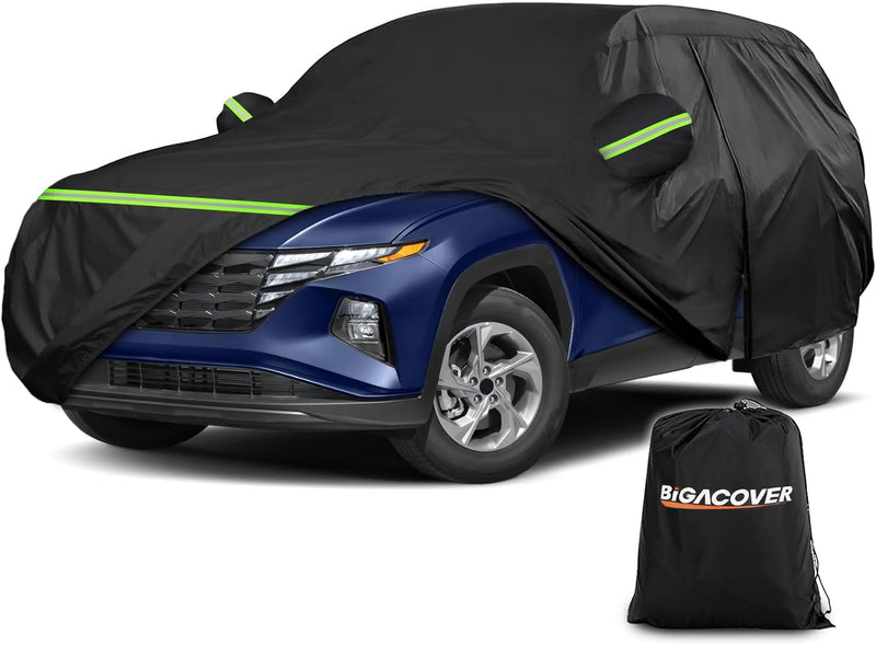 Load image into Gallery viewer, for Hyundai Tucson Car Cover Waterproof All Weather,Sun Heat Protection Outdoor Full Car Covers with Driver Side Zipper Windproof Heavy Duty Protection Fit for 2020-2023 Hyundai Tucson
