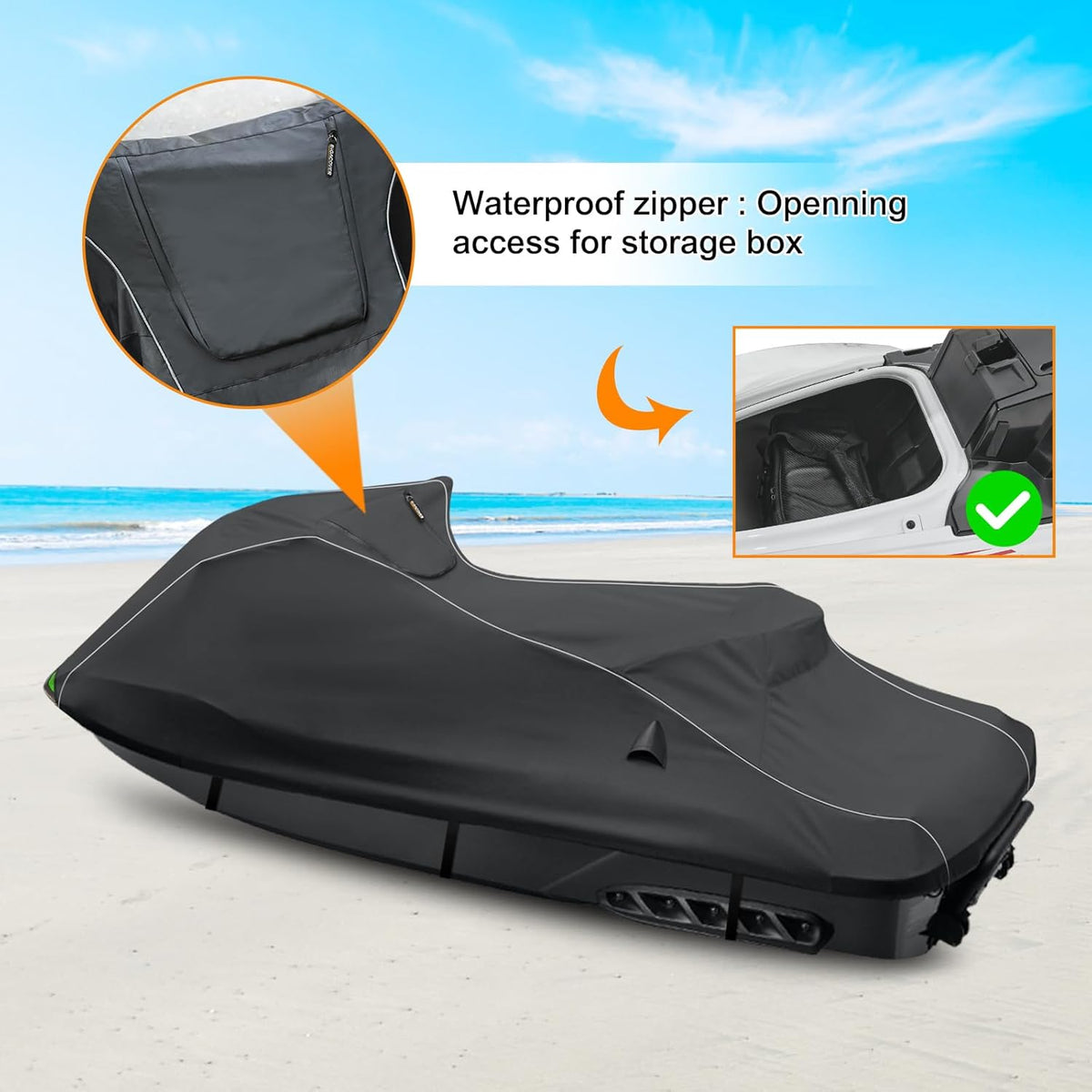 Yamaha VX Cruiser Waterproof Jet Ski Cover (2015–2020)
