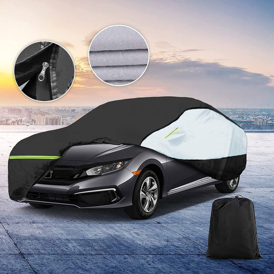 for Mazda Miata MX-5 Full Car Cover Waterproof All Weather, Outdoor Car Covers Windproof Heavy Duty Waterproof Protection Fit for Mazda Miata MX-5 1989-2023