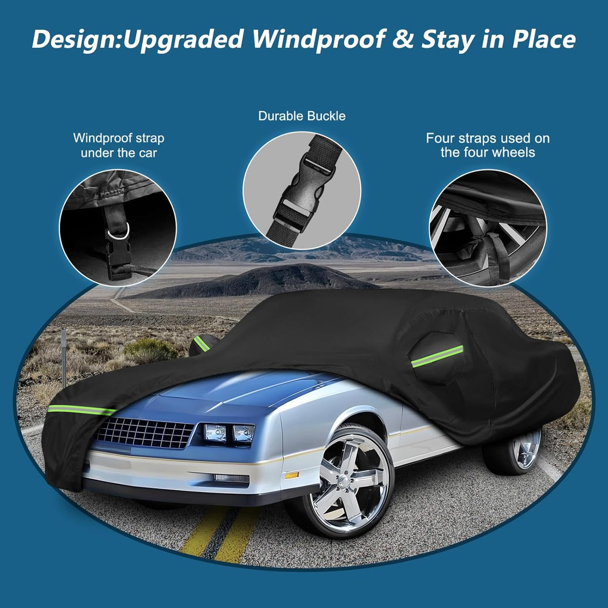 Chevy Monte Carlo Waterproof Car Cover (1970–1988)