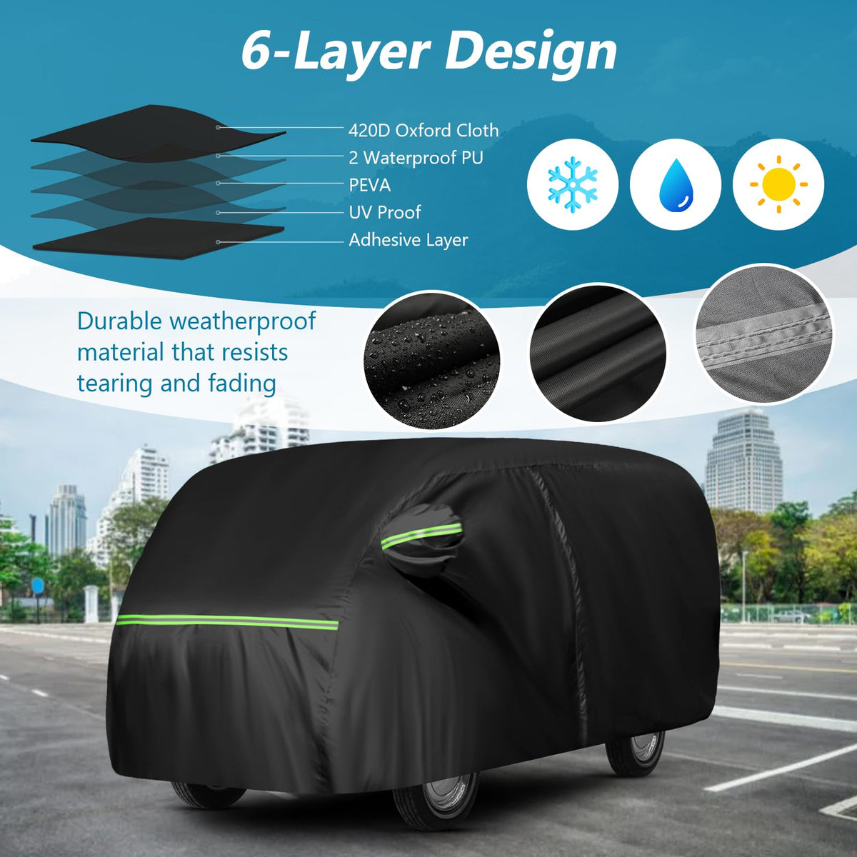 Mazda Miata MX-5 Waterproof Car Cover (1989–2023)
