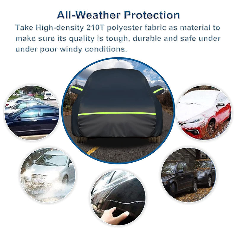 Load image into Gallery viewer, Custom Fit for Tesla Model Y Car Cover - Waterproof, All Weather, Heavy Duty Protection, Hail &amp; Windproof, Long Lifetime, with Charge Port Opening and Side Zipper - Fits for Model Y 2020-2023
