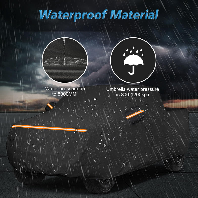 Load image into Gallery viewer, Custom Fit for Tesla Model Y Car Cover - Waterproof, All Weather, Heavy Duty Protection, Hail &amp; Windproof, Long Lifetime, with Charge Port Opening and Side Zipper - Fits for Model Y 2020-2023
