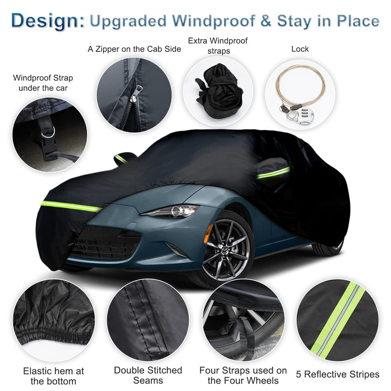 Load image into Gallery viewer, Custom Fit for Tesla Model Y Car Cover - Waterproof, All Weather, Heavy Duty Protection, Hail &amp; Windproof, Long Lifetime, with Charge Port Opening and Side Zipper - Fits for Model Y 2020-2023
