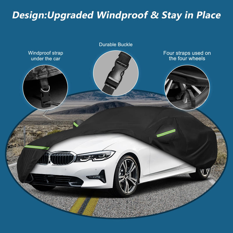 Load image into Gallery viewer, Custom Fit for Tesla Model Y Car Cover - Waterproof, All Weather, Heavy Duty Protection, Hail &amp; Windproof, Long Lifetime, with Charge Port Opening and Side Zipper - Fits for Model Y 2020-2023
