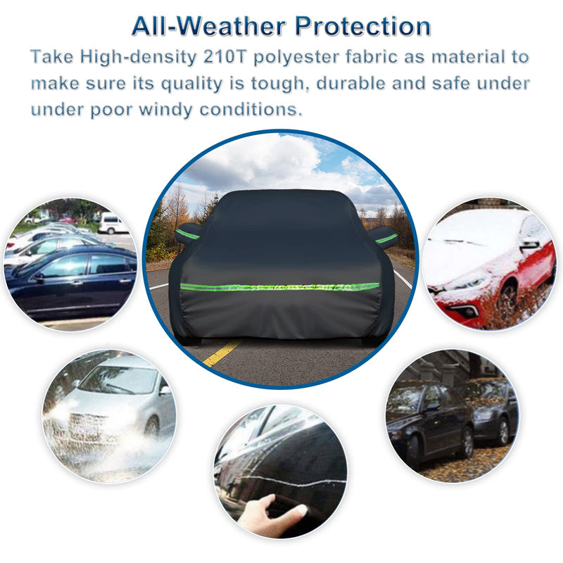 Load image into Gallery viewer, Custom Fit for Tesla Model Y Car Cover - Waterproof, All Weather, Heavy Duty Protection, Hail &amp; Windproof, Long Lifetime, with Charge Port Opening and Side Zipper - Fits for Model Y 2020-2023
