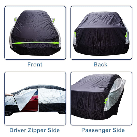 for Mazda Miata MX-5 Full Car Cover Waterproof All Weather, Outdoor Car Covers Windproof Heavy Duty Waterproof Protection Fit for Mazda Miata MX-5 1989-2023