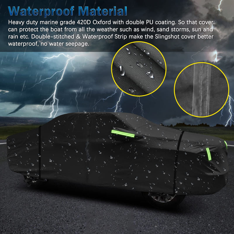 Load image into Gallery viewer, for Mazda Miata MX-5 Full Car Cover Waterproof All Weather, Outdoor Car Covers Windproof Heavy Duty Waterproof Protection Fit for Mazda Miata MX-5 1989-2023
