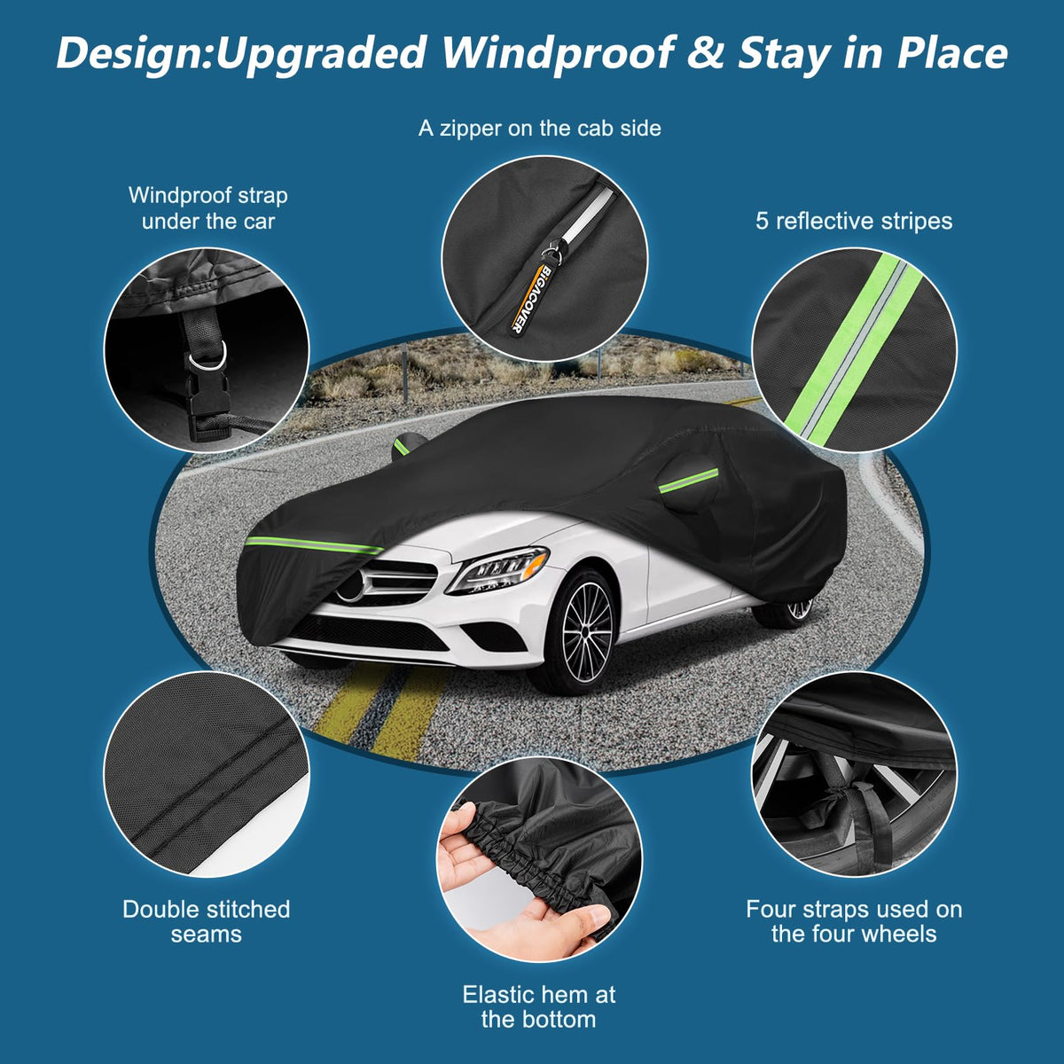 Mazda Miata MX-5 Waterproof Car Cover (1989–2023)