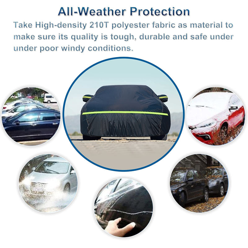 Load image into Gallery viewer, Custom Fit for Tesla Model Y Car Cover - Waterproof, All Weather, Heavy Duty Protection, Hail &amp; Windproof, Long Lifetime, with Charge Port Opening and Side Zipper - Fits for Model Y 2020-2023
