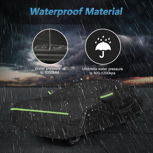 for Mazda Miata MX-5 Full Car Cover Waterproof All Weather, Outdoor Car Covers Windproof Heavy Duty Waterproof Protection Fit for Mazda Miata MX-5 1989-2023