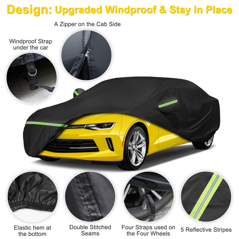 Load image into Gallery viewer, for Mazda Miata MX-5 Full Car Cover Waterproof All Weather, Outdoor Car Covers Windproof Heavy Duty Waterproof Protection Fit for Mazda Miata MX-5 1989-2023
