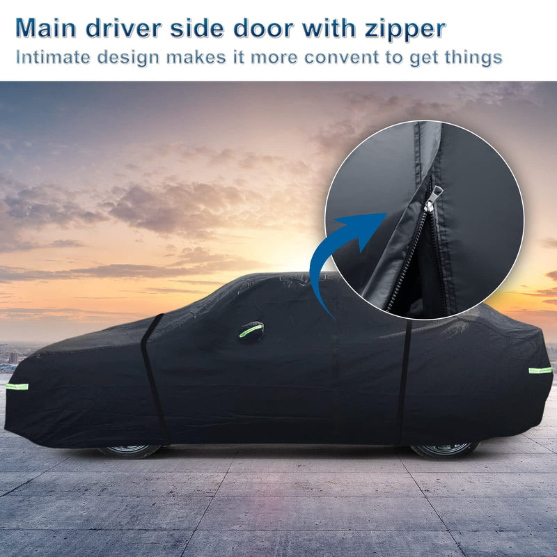 Load image into Gallery viewer, Custom Fit for Tesla Model Y Car Cover - Waterproof, All Weather, Heavy Duty Protection, Hail &amp; Windproof, Long Lifetime, with Charge Port Opening and Side Zipper - Fits for Model Y 2020-2023
