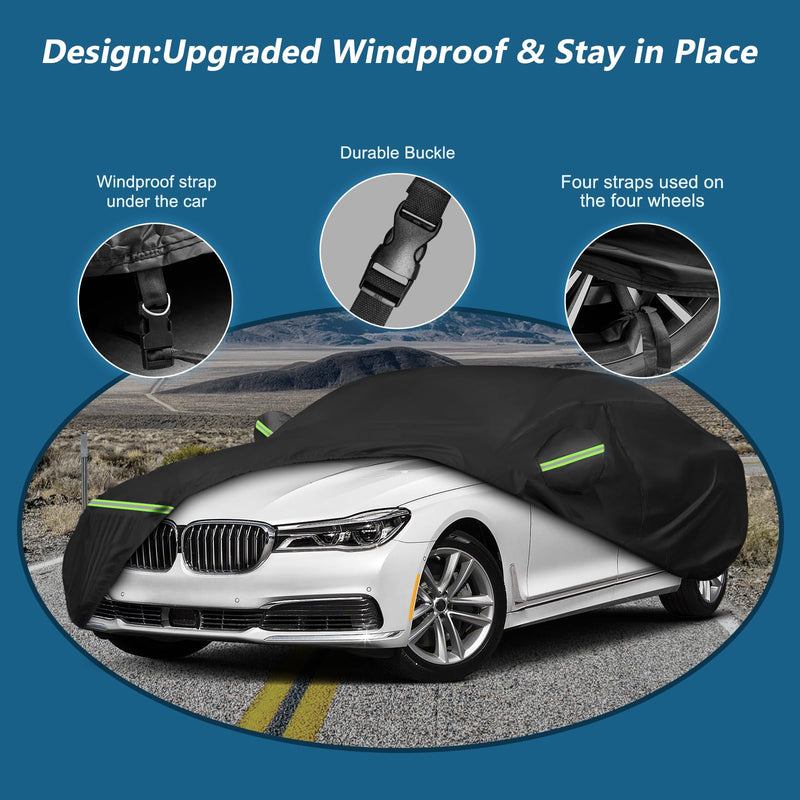 Load image into Gallery viewer, Custom Fit for Tesla Model Y Car Cover - Waterproof, All Weather, Heavy Duty Protection, Hail &amp; Windproof, Long Lifetime, with Charge Port Opening and Side Zipper - Fits for Model Y 2020-2023
