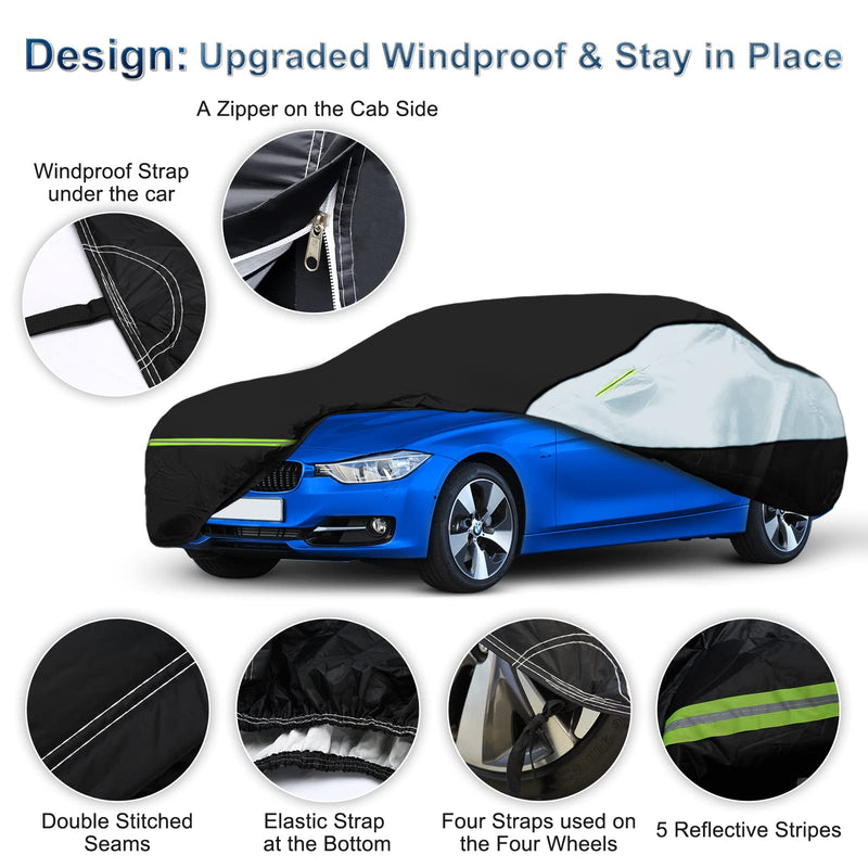 Load image into Gallery viewer, for Mazda Miata MX-5 Full Car Cover Waterproof All Weather, Outdoor Car Covers Windproof Heavy Duty Waterproof Protection Fit for Mazda Miata MX-5 1989-2023
