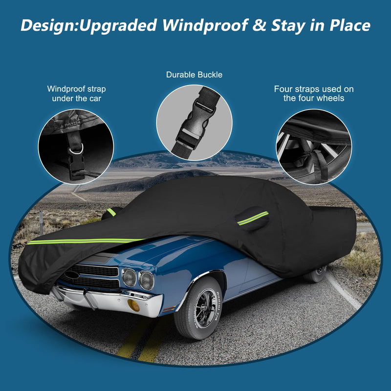 Load image into Gallery viewer, for Mazda Miata MX-5 Full Car Cover Waterproof All Weather, Outdoor Car Covers Windproof Heavy Duty Waterproof Protection Fit for Mazda Miata MX-5 1989-2023
