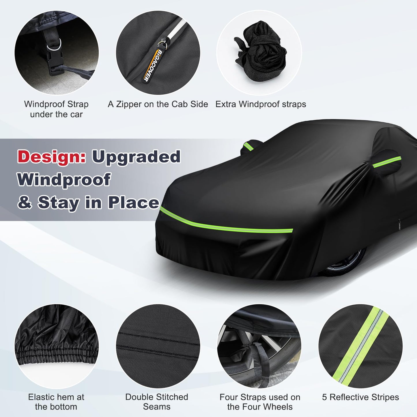 C6 Corvette Waterproof Heavy Duty Car Cover (2005–2013)