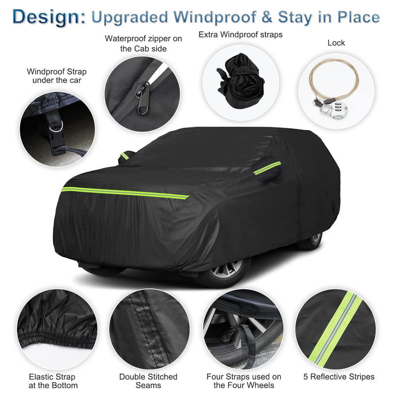 Load image into Gallery viewer, Custom Fit for Tesla Model Y Car Cover - Waterproof, All Weather, Heavy Duty Protection, Hail &amp; Windproof, Long Lifetime, with Charge Port Opening and Side Zipper - Fits for Model Y 2020-2023
