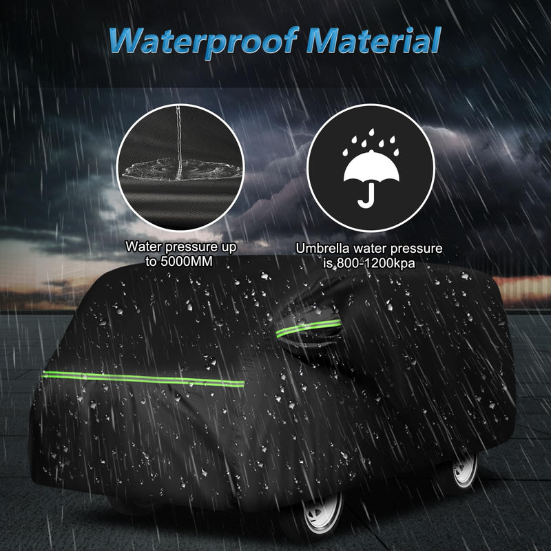 Load image into Gallery viewer, Custom Fit for Tesla Model Y Car Cover - Waterproof, All Weather, Heavy Duty Protection, Hail &amp; Windproof, Long Lifetime, with Charge Port Opening and Side Zipper - Fits for Model Y 2020-2023
