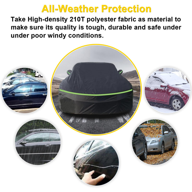 Load image into Gallery viewer, for Mazda Miata MX-5 Full Car Cover Waterproof All Weather, Outdoor Car Covers Windproof Heavy Duty Waterproof Protection Fit for Mazda Miata MX-5 1989-2023
