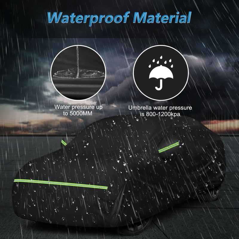 Load image into Gallery viewer, Custom Fit for Tesla Model Y Car Cover - Waterproof, All Weather, Heavy Duty Protection, Hail &amp; Windproof, Long Lifetime, with Charge Port Opening and Side Zipper - Fits for Model Y 2020-2023
