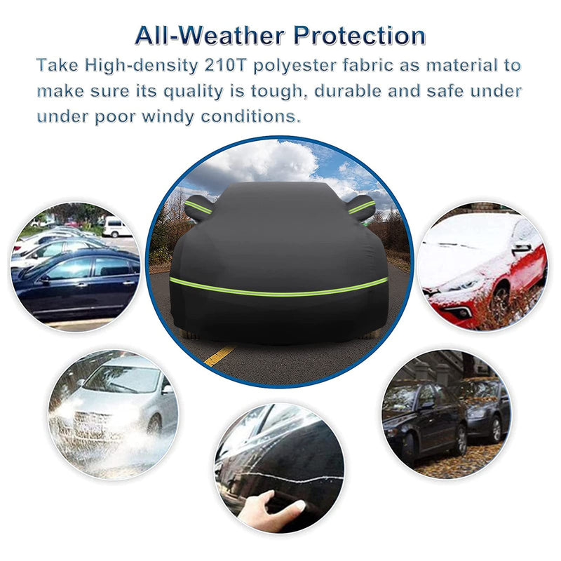 Load image into Gallery viewer, Custom Fit for Tesla Model Y Car Cover - Waterproof, All Weather, Heavy Duty Protection, Hail &amp; Windproof, Long Lifetime, with Charge Port Opening and Side Zipper - Fits for Model Y 2020-2023
