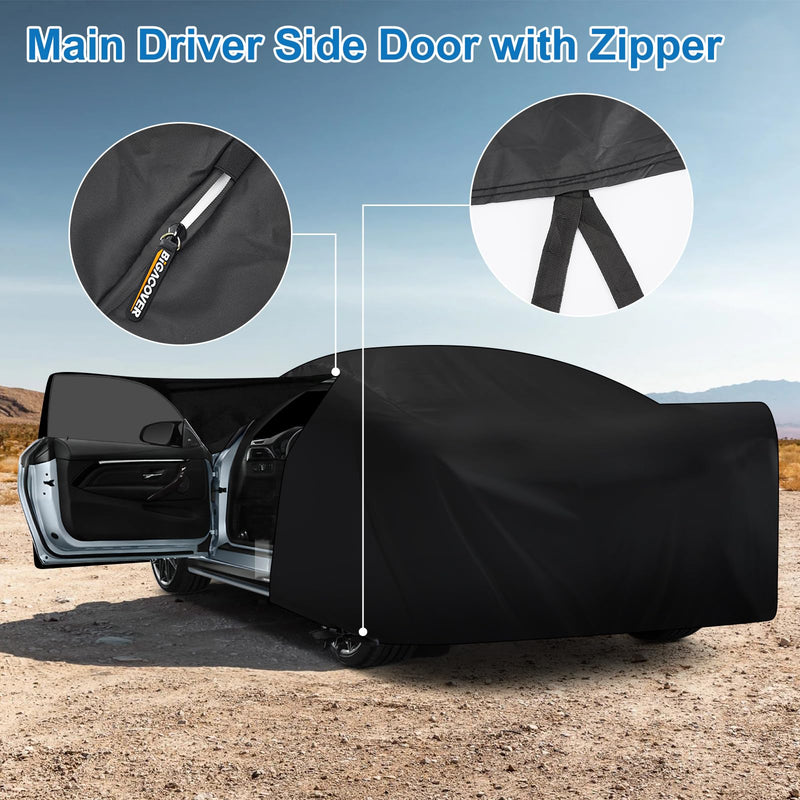 Load image into Gallery viewer, for Mazda Miata MX-5 Full Car Cover Waterproof All Weather, Outdoor Car Covers Windproof Heavy Duty Waterproof Protection Fit for Mazda Miata MX-5 1989-2023
