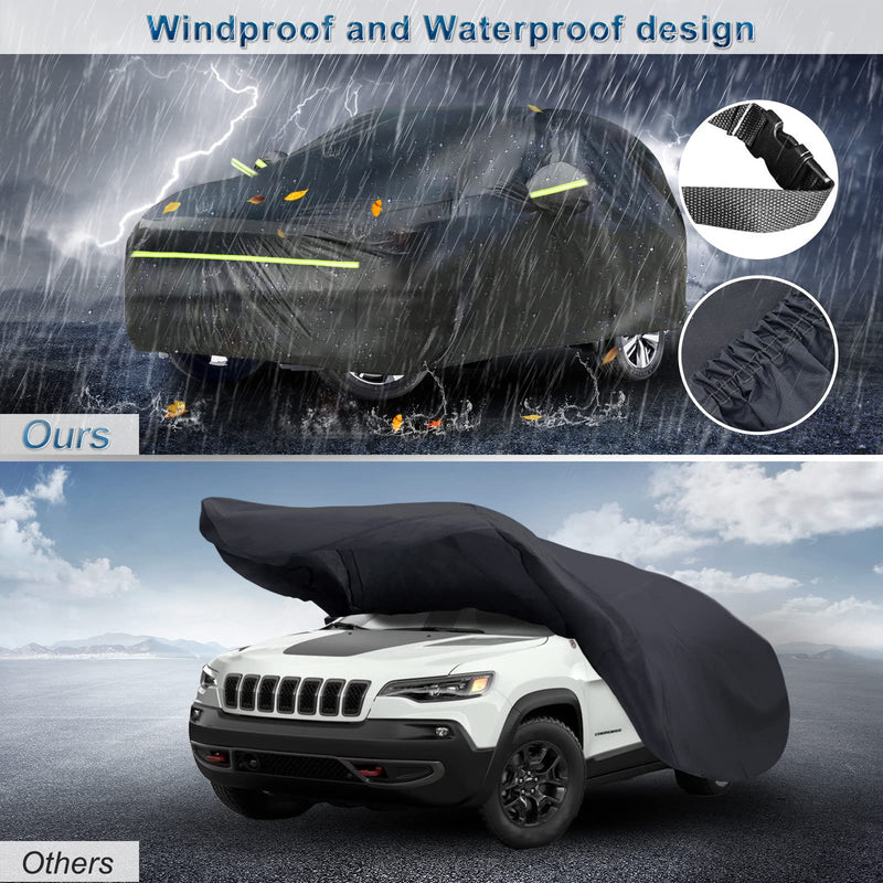 Load image into Gallery viewer, Custom Fit for Tesla Model Y Car Cover - Waterproof, All Weather, Heavy Duty Protection, Hail &amp; Windproof, Long Lifetime, with Charge Port Opening and Side Zipper - Fits for Model Y 2020-2023
