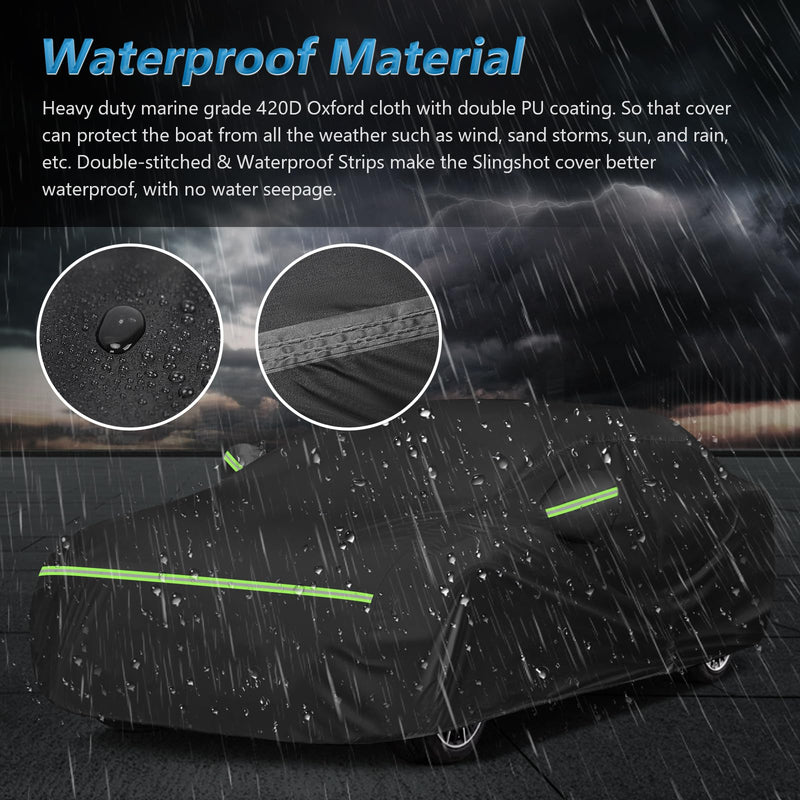 Load image into Gallery viewer, for Mazda Miata MX-5 Full Car Cover Waterproof All Weather, Outdoor Car Covers Windproof Heavy Duty Waterproof Protection Fit for Mazda Miata MX-5 1989-2023
