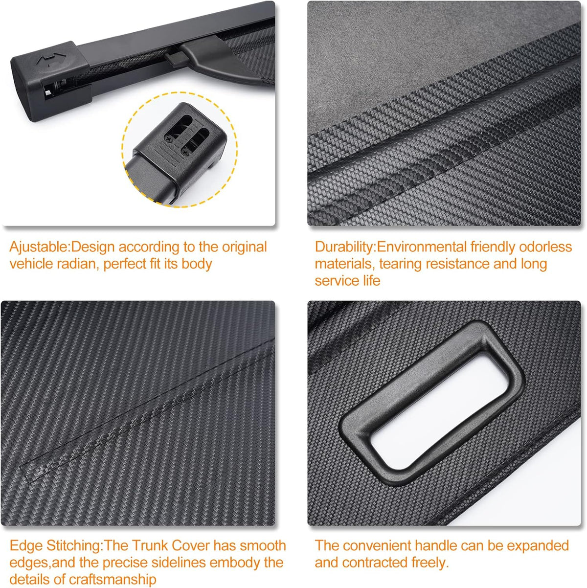 Kia EV6 Retractable Cargo Cover (2022–2023) — Trunk Security Shade