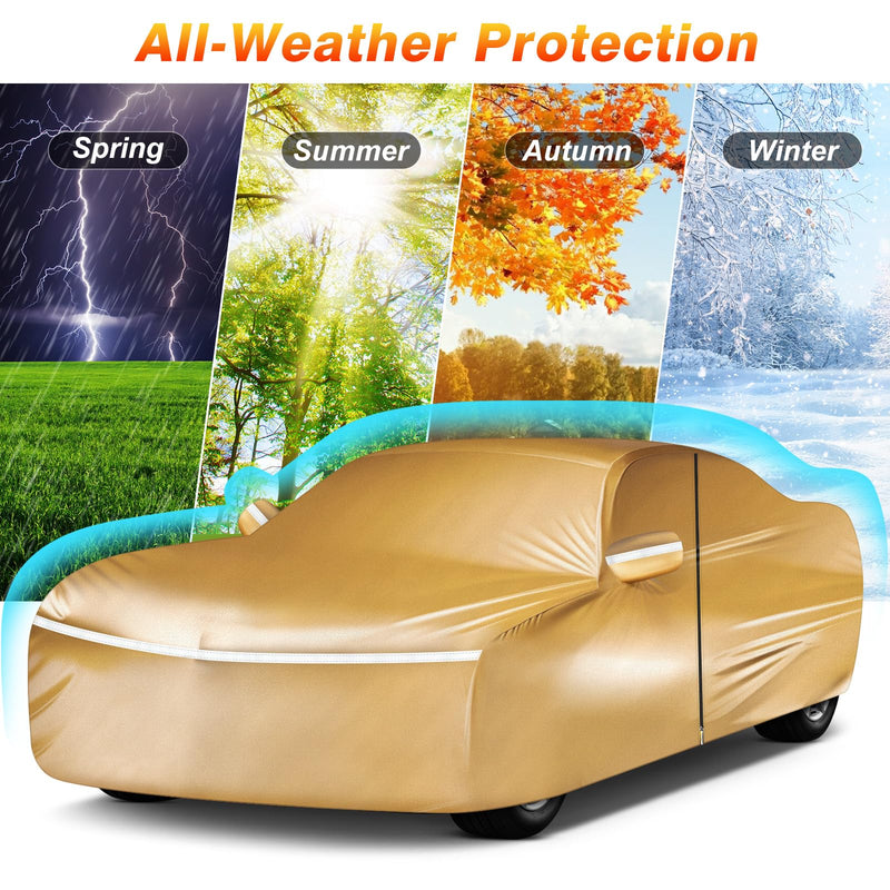 Load image into Gallery viewer, for Mazda Miata MX-5 Full Car Cover Waterproof All Weather, Outdoor Car Covers Windproof Heavy Duty Waterproof Protection Fit for Mazda Miata MX-5 1989-2023
