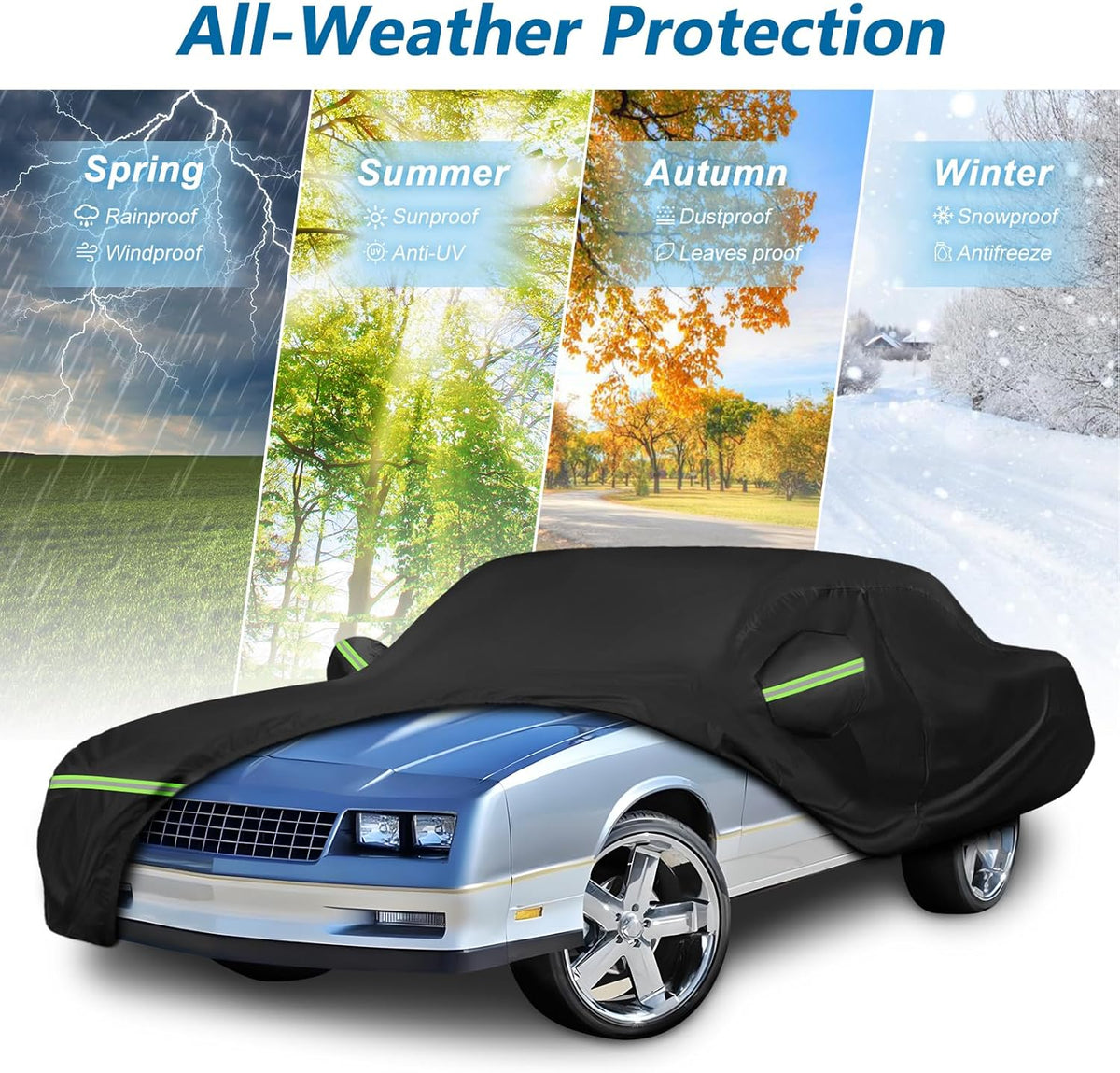 Chevy Monte Carlo Waterproof Car Cover (1970–1988)