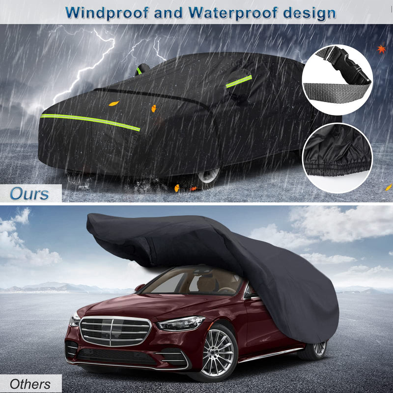 Load image into Gallery viewer, Custom Fit for Tesla Model Y Car Cover - Waterproof, All Weather, Heavy Duty Protection, Hail &amp; Windproof, Long Lifetime, with Charge Port Opening and Side Zipper - Fits for Model Y 2020-2023
