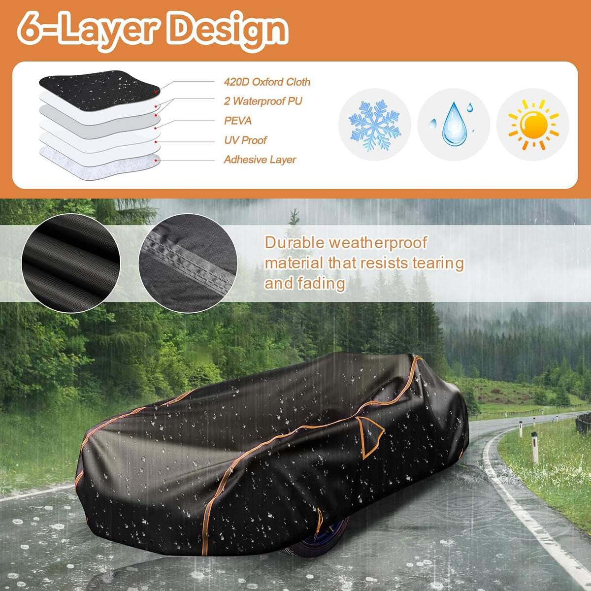 Polaris Slingshot Waterproof Full Cover (420D Oxford)