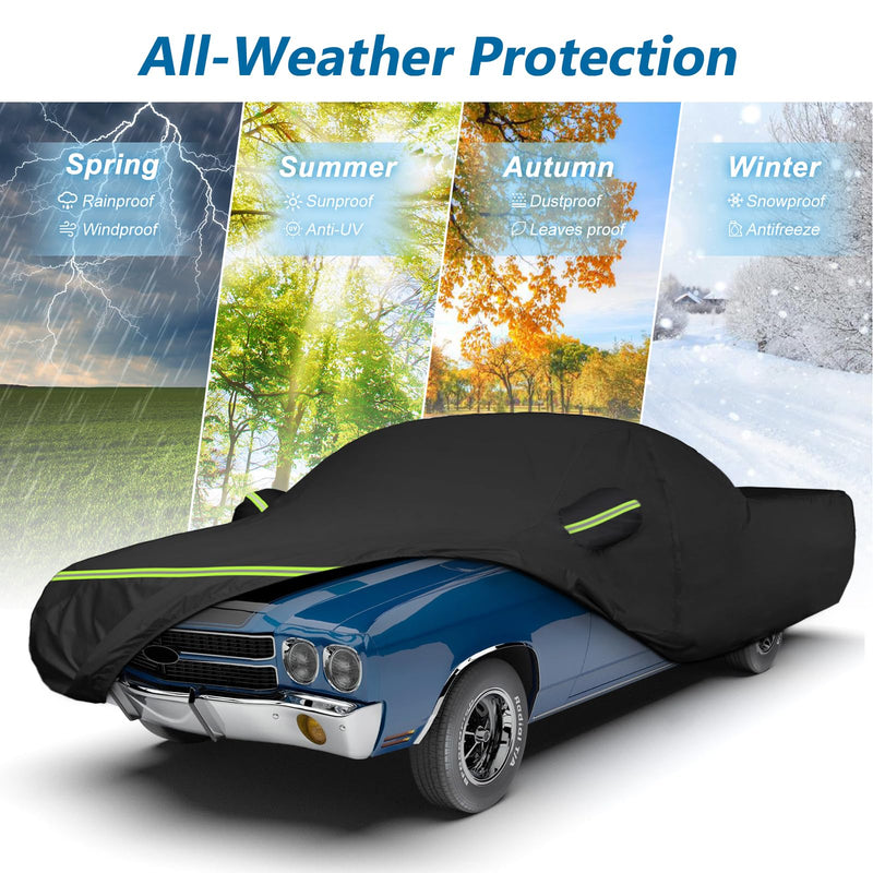 Load image into Gallery viewer, for Mazda Miata MX-5 Full Car Cover Waterproof All Weather, Outdoor Car Covers Windproof Heavy Duty Waterproof Protection Fit for Mazda Miata MX-5 1989-2023
