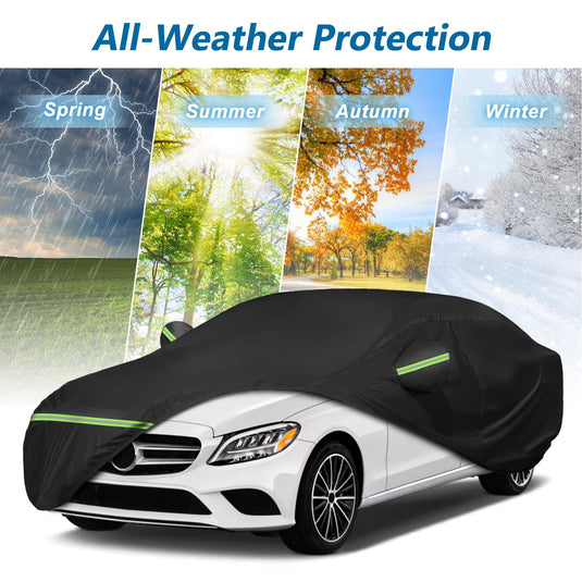 for Mazda Miata MX-5 Full Car Cover Waterproof All Weather, Outdoor Car Covers Windproof Heavy Duty Waterproof Protection Fit for Mazda Miata MX-5 1989-2023