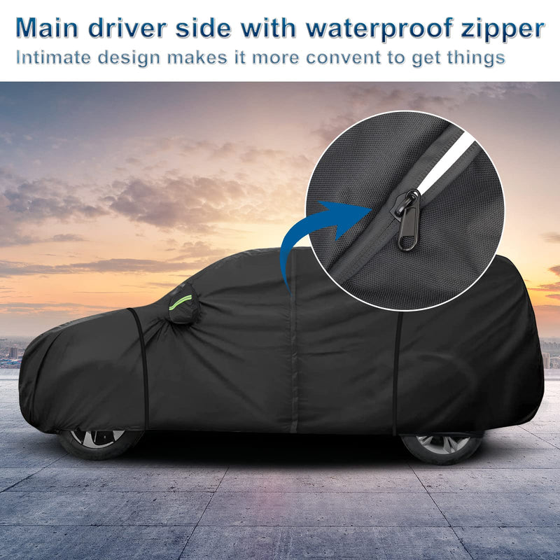 Load image into Gallery viewer, Custom Fit for Tesla Model Y Car Cover - Waterproof, All Weather, Heavy Duty Protection, Hail &amp; Windproof, Long Lifetime, with Charge Port Opening and Side Zipper - Fits for Model Y 2020-2023
