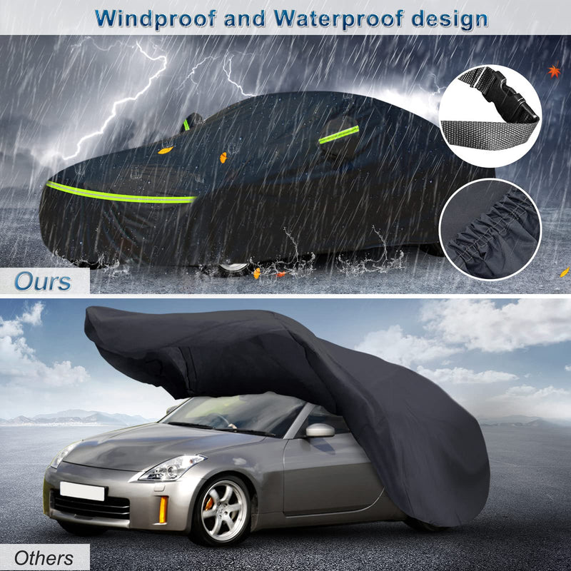 Load image into Gallery viewer, for Mazda Miata MX-5 Full Car Cover Waterproof All Weather, Outdoor Car Covers Windproof Heavy Duty Waterproof Protection Fit for Mazda Miata MX-5 1989-2023
