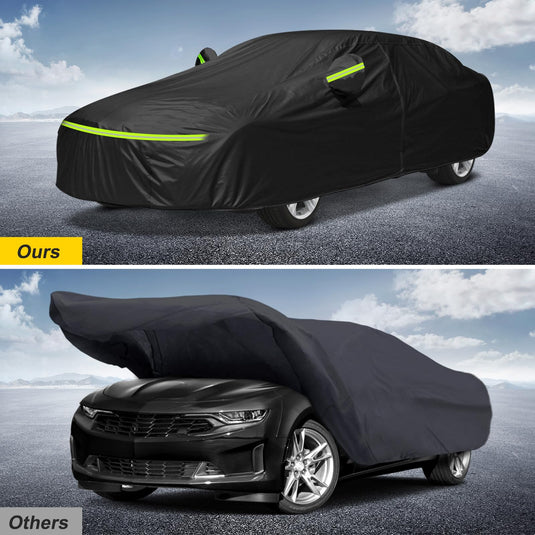 for Mazda Miata MX-5 Full Car Cover Waterproof All Weather, Outdoor Car Covers Windproof Heavy Duty Waterproof Protection Fit for Mazda Miata MX-5 1989-2023