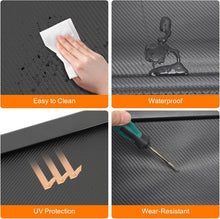 Load image into Gallery viewer, Waterproof, UV-protected, and wear-resistant cargo cover material that is easy to clean.
